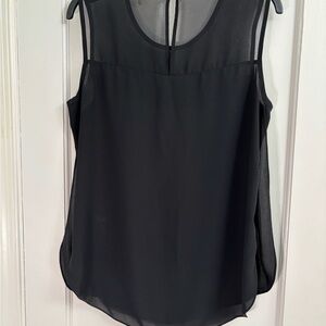 Vince Camuto Black Backless Tank Top